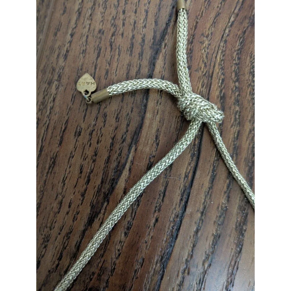 Hart Gold Lurex Necklace Cord - Picture 4 of 6